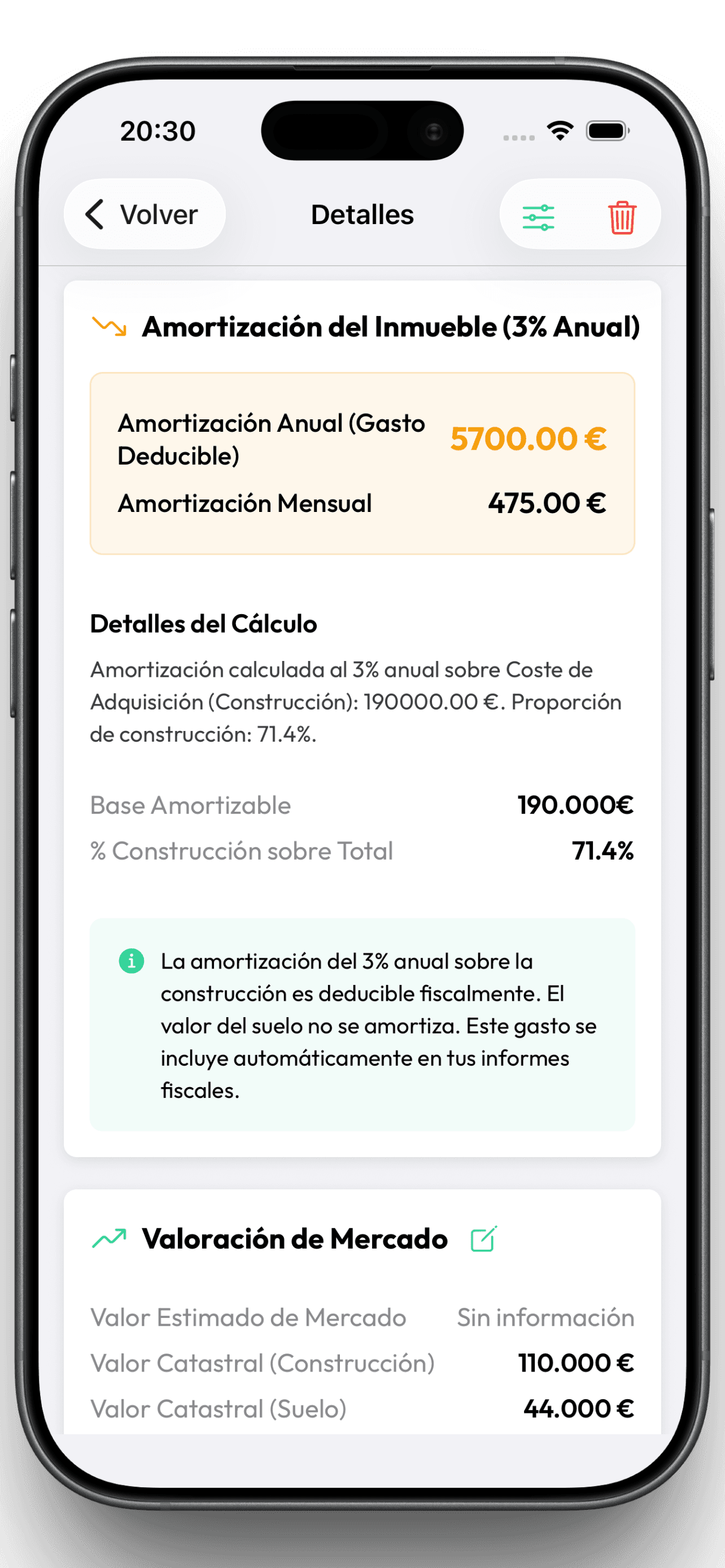 Amortización Fiscal